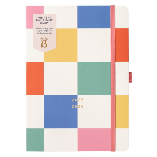 Busy B Denný diár Multi Day a Page A5 – 25/26