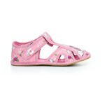 EF Barefoot papuče Ef Pink Unicorn otvorené 24 EUR