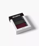 Nohavičky Atlantic 3MP-094/25 A'3 S-2XL fialovo-černo-khaki M