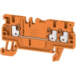 Weidmüller 1552780000 priechodná svorka 3.50 mm pružinová svorka oranžová 50 ks; 1552780000