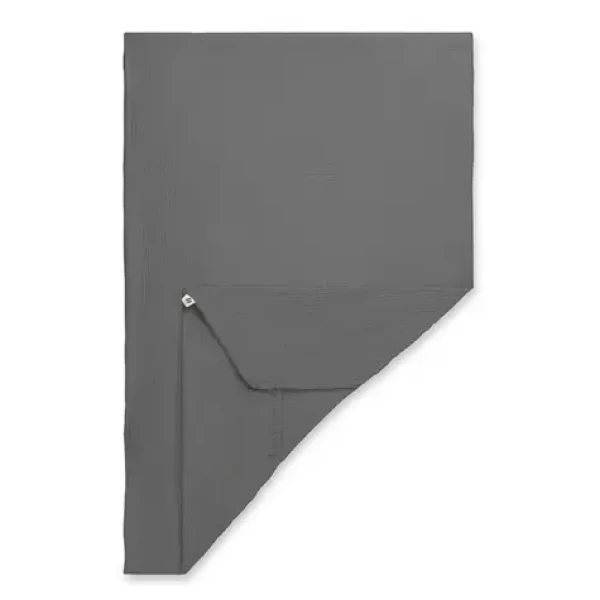 Hauck Mäkké napínacie prestieradlo 120x60, mušelín, dark grey (HK599297)