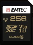Emtec SD 256GB UHS-I U3 V30 SpeedIN Pro