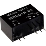 MEAN WELL MDD01L-05 DC / DC menič napätia, modul 100 mA 1 W Počet výstupov: 2 x; MDD01L-05