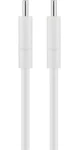 Goobay 66317 biela / Nabíjací a synchronizačný kábel / USB-C / 1 m (66317)
