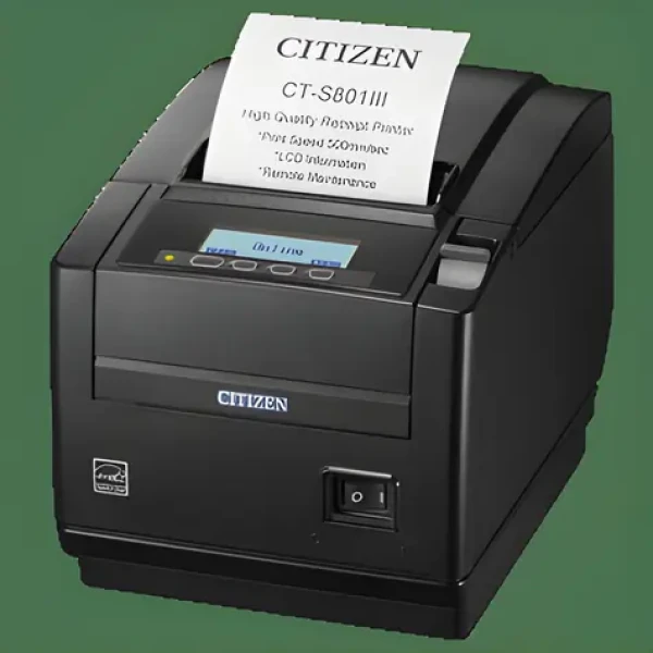 Citizen CT-S801III čierna / Pokladničná termotlačiareň / 80 mm / 203 dpi / 500 mm / s / USB / rezačka (CTS801IIIS3NEBPXX)