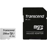 Transcend Premium 300S pamäťová karta micro SDXC 256 GB Class 10, UHS-I, UHS-Class 3, v30 Video Speed Class, A1 Application Performance Class vr. SD adaptéru; TS256GUSD300S-A