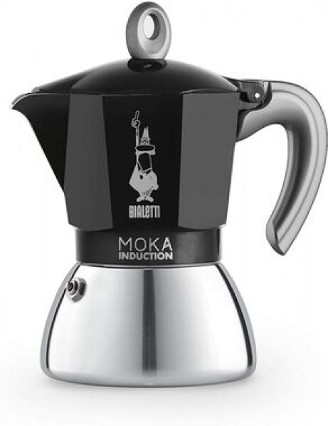 Bialetti MOKA Induction kanvička na 2 šálky čierna 100 ml (0006932)