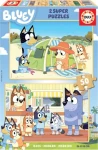 Educa Drevené puzzle Bluey