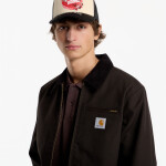 Bunda Carhartt WIP Detroit Jacket UNISEX Tobacco/ Black Rigid L