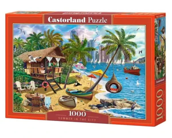 Castorland 105045 Leto v meste