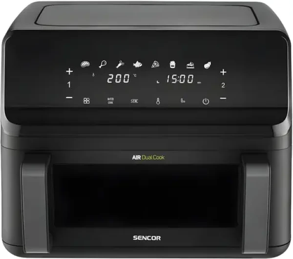 Sencor SFR 9650BK čierna / Teplovzdušná fritéza (41022056)