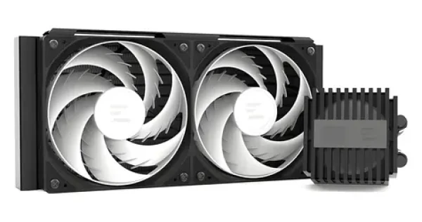 ALPHA2 V2 A24 čierna / Vodný chladič CPU / AIO / 240 mm / 2x 120 mm (ALPHA2 V2 A24 Black)