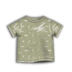 Tričko chlapčenské s krátkym rukávom, Minoti, DESERT 9, khaki - 68/80 | 6-12m