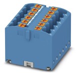 Phoenix Contact 3273288 blok rozvádzača 31.2 mm pružinová svorka modrá 8 ks; 3273288