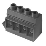 Weidmüller 1047460000 skrutkovacia svorka 35 mm² Pólov 3 čierna 1 ks; 1047460000
