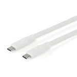 Nedis USB-C - USB-C biela / Kábel / Silikónový / USB 3.2 Gen 1 / 60 W / 5 Gbps / 4K 60Hz / 1,5 m (CCGB64800WT15)