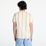 Tričko Tommy Jeans Regular Vertical Stripe Tee Beige M