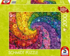 Schmidt Puzzle Víriace farby v kvete