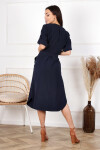 Merce Dress Gala Navy Blue