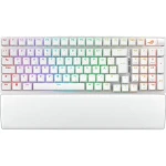 Asus ROG Strix Scope II 96 biela / herná klávesnica / mechanická / bezdrôtová / spínače ROG NX Snow / DE (90MP037A-BKDA30)