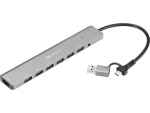 Sandberg USB-C/A to 7 x USB 3.0 Hub / dokovacia stanica / 7x USB-A