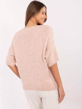 Jumper MI SW 2103.07 svetlo ružový jedna velikost