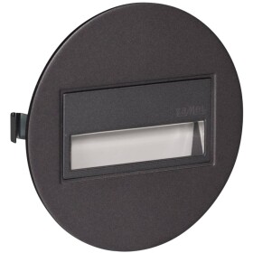Zamel 13-211-32 Sona LED vstavané nástenné svietidlo LED 0.42 W grafit; 13-211-32