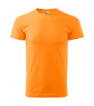 Heavy Nové tričko unisex tangerine orange 3XL