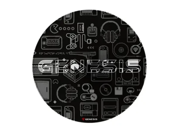 Genesis Tellur 300 Gear čierna / podložka pod stoličku / 100 x 100cm (NDG-2083)