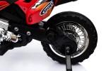 Mamido Detská elektrická motorka Cross Force červená
