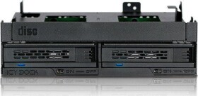 Icy Dock 2x 2.5" SAS/SATA + Slim ODD 5.25" Slot ExpressCage (MB732SPO-B)