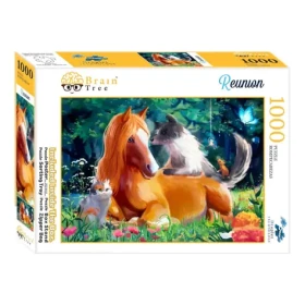 Brain Tree Puzzle Stretnutie zvierat