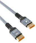 Wozinsky WPS-16AYL2S čierna / Kábel / DisplayPort - DisplayPort / 16K/60Hz / 8K/120Hz / 80 Gbps / HDCP