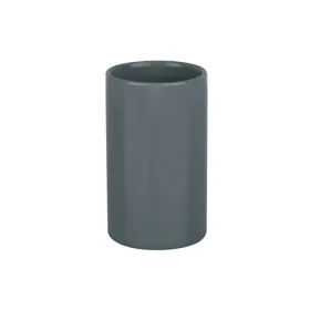Spirella TUBE kelímok na kefky tmavo šedý / keramika (7610583198921)
