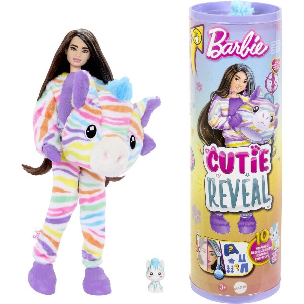 Barbie Cutie Reveal Barbie zebra