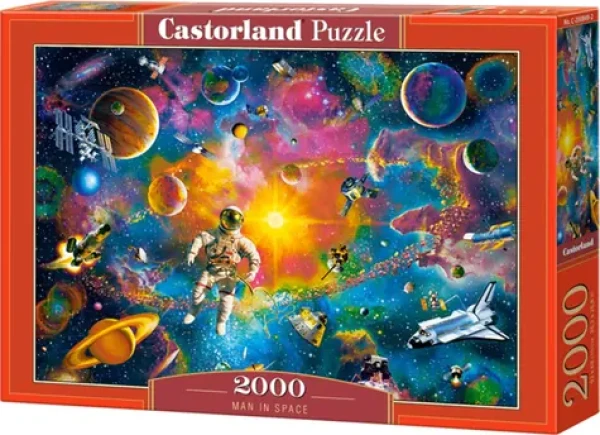 Castorland 200849 Človek vo vesmíre