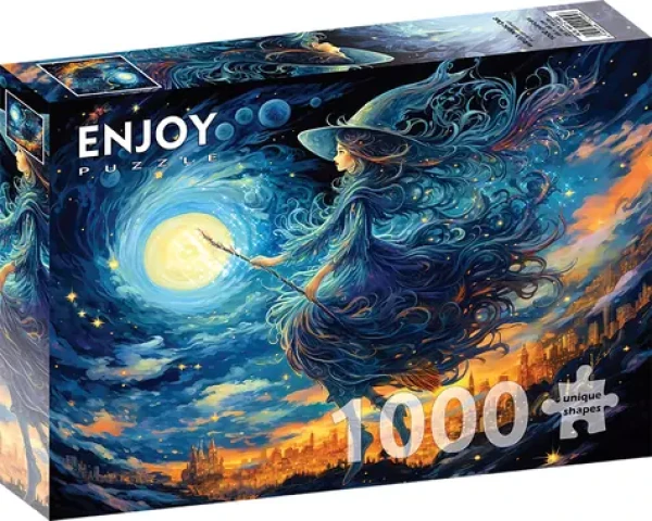 ENJOY Puzzle Noc čarodejníc