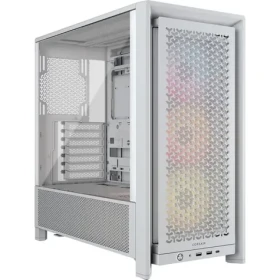 Corsair FRAME 4000D RS ARGB biela / E-ATX / 2x USB-A 3.2 / 1x USB-C 3.1 / 3x 120mm / bez zdroja / priehľadná bočnica (CC-9011297-WW)