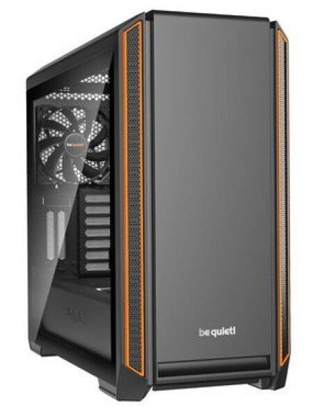 Be quiet! SILENT BASE 601 Window Orange / E-ATX / 1x USB 2.0 + 2x USB 3.0 / priehľadná bočnica / dopredaj (BGW25)