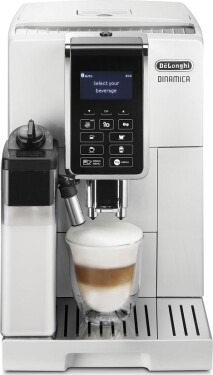 DeLonghi Dinamica ECAM 350.55.W biela / Automatický kávovar / 1450W / 1.8l / 15 bar / dotyk.ovl. (ECAM 350.55.W)