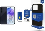 Samsung Galaxy A55 5G 8/128GB Black - Awesome Navy (SM-A556BZK) + 3MK FlexibleGlass + 3MK Matt Case black