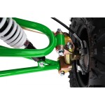 Mamido Detská benzínová štvorkolka RamiGO WILDPEAK 110CC čierno-zelená