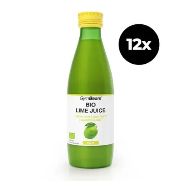 BIO Šťava z limetiek - GymBeam (12 x 250 ml) (113371-2-12x250ml)