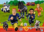 Trefl - Puzzle - Požiarnik Sam: Pripravení pomoci