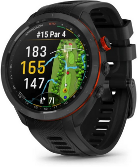 Garmin Approach S70 (1.4"), AMOLED, Touchscreen, Wi-Fi, GPS
