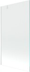 MEXEN/S - Next vaňová zástena FIX 90x150, transparent, biela 895-090-000-00-00-20