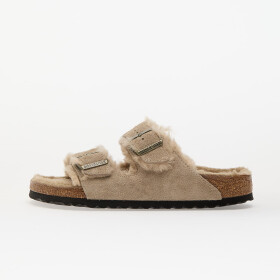 Tenisky Birkenstock Arizona Shearling Suede Leather/ Fur Taupe EUR 37