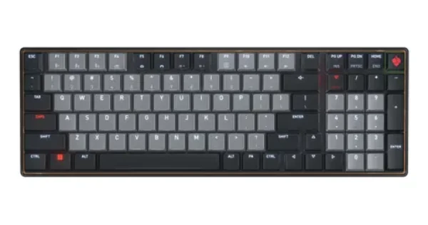 Cherry MX Low Profile Wireless čierna / Klávesnica / mechanická / bezdrôtová / nízky profil / Bluetooth 5.2 / podsvietenie (G8A-25510HOAUS-2)