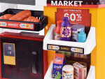 Mamido Veľký obchod supermarket cukráreň kaviareň + vozík príslušenstvo ZA4638