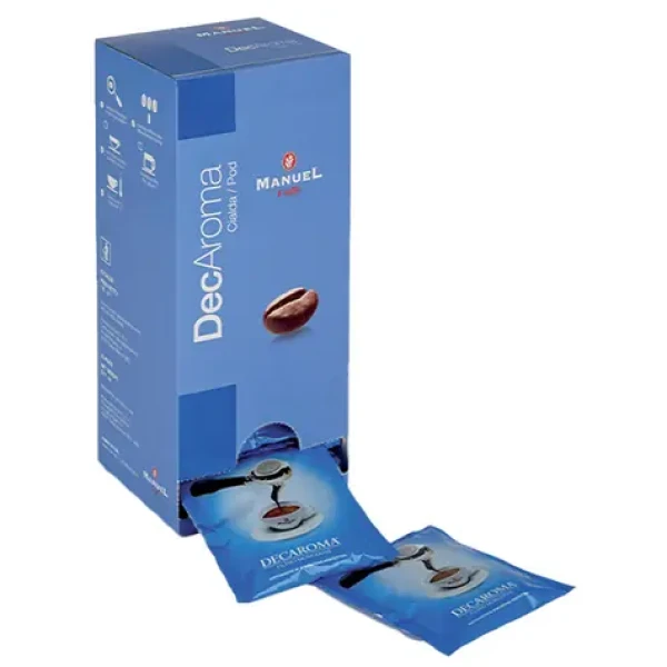 Manuel Caffé DECAROMA 25 ks / Pody ESE / bez kofeínu / 60% Arabika 40% Robusta (8006536200039)
